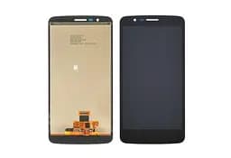 Дисплей для LG M400 Stylo 3/K10 pro с черным тачскрином