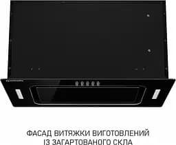 Витяжка Minola BGK 5877 BL 1200 LED повновбудована - мініатюра 2