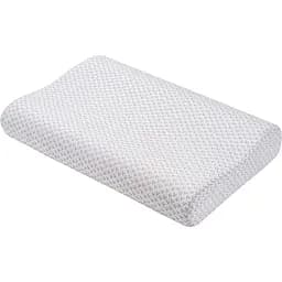 Подушка ортопедична Ardesto Sleepwell 60х40х11/9 см піна меморі біла (ART6040COP) - мініатюра 2