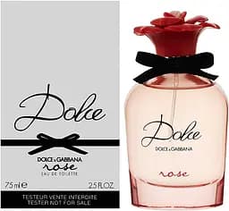 Оригінал Dolce Gabbana Dolce Rose 75 мл ТЕСТЕР туалетна вода