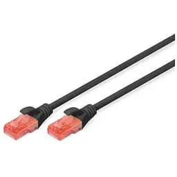 Патч-корд Digitus CAT 6 UTP, AWG 26/7, Cu, LSZH, 5м black (DK-1617-050/BL)