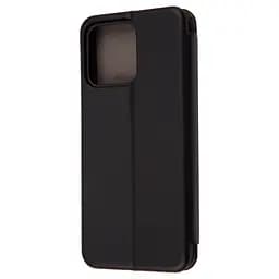 Чехол-книжка для ZTE Blade V50 Design 4G/A73 4G, G-Case, черный, кожаный чехол-книга из экокожи (PU) и TPU, с магнитом, с подставкой и вместительным кардхолдером, противоударный, защита всего корпуса, ArmorStandart (ARM70729) - мініатюра 2