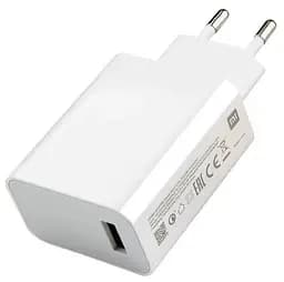 Мережевий зарядний пристрій Xiaomi3A 27W QC 3.0 EU MDY-10-EL