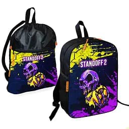 Школьный рюкзак детский Standoff 2 + Сумка для обуви спортивной формы рюкзак-мешок для мальчика (01844)