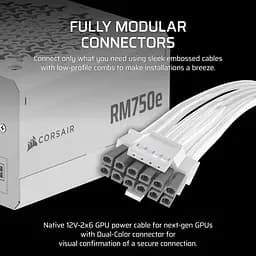 Блок живлення Corsair RM750e 750W (CP-9020292-EU) - мініатюра 3