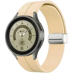 Ремешок Primolux Magnetic Silicone для часов Samsung Galaxy Watch 4/Watch 5/Watch 5 Pro Official Pink S/M