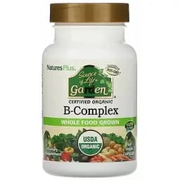 Комплекс витаминов группы NaturesPlus Source of Life Garden органик 60 капсул