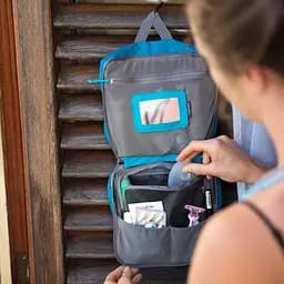 Сумка Lifeventure Wash Bag Large Сірий - мініатюра 5