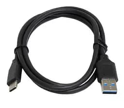 Кабель USB AM-Type-C, 1 м, черный, Patron, 3A (PN-USB3-TYPEC-1M)