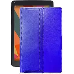 Чехол StatusCASE из экокожи для планшета Sigma mobile X-style Tab A101 Синий