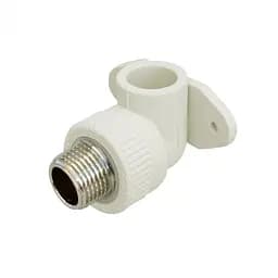 Уголок PPR Blue Ocean настенный с креплением 20х1/2, 90 ЗР SD00010048