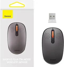 Мышь Baseus Wireless Mouse F01B Grey Tri-Mode (B01055503833-00)