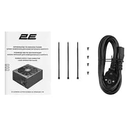 2E Gaming Блок живлення Extra Power (800W), >90%, 80+ Gold, 140мм, 1xMB 24pin(20+4), 2xCPU 8pin(4+4), 3xMolex, 6xSATA, 4xPCIe 8pin(6+2), Modular - мініатюра 8