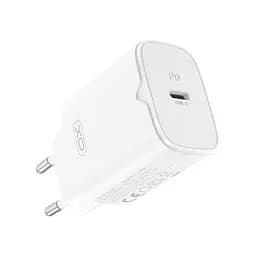 Мережевий зарядний пристрій XO L131 PD30W 1USB-C Fast Charging with Type-C cable Білий - мініатюра 2