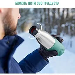 Термопляшка Tefal Bludrop soft touch 700 мл зелена (N3111210) - мініатюра 13