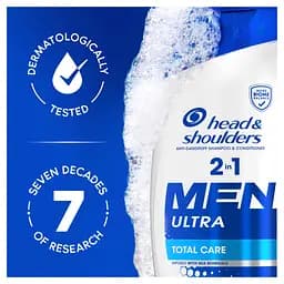 Шампунь та бальзам-ополіскувач проти лупи Head & Shoulders 2 в 1 Комплексний догляд 330 мл - мініатюра 5