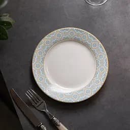 Тарілка десертна Ethnic 19 см, білий Yiwu HP-7-740 - мініатюра 2