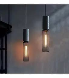 Люстра-підвіс Romin 8990-D підвіс чорний+ сірий