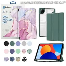 Чохол-книжка BeCover Soft Edge TPU з кріпленням для стілусу для Xiaomi Redmi Pad SE 8.7" Gray (712568) - мініатюра 4