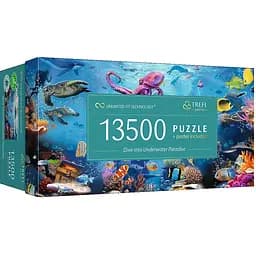 Пазлы "Беспредельная коллекция: "Окунись в подвоенный рай" 13500 элементов 81027 Trefl, в коробке (5900511810271)