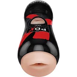 Мастурбатор Pipedream Stroker Oral з вібрацією тілесний