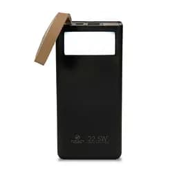 Повербанк 20000mAh Power Bank Kraft TPB-2320 Black 22.5W QC3.0 LED-фонарь (43-00031)