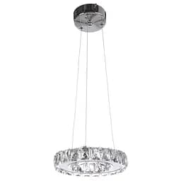 Люстра подвесная Brille хрустальная LED 9W NW CH (BR-973S/1)