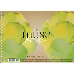 Альбом Muse Sketch&Draw на спіралі A4 50 аркушів в асортименті (PB-SC-050-317) - мініатюра 2