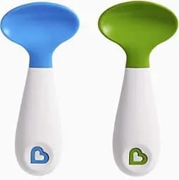 Набір ложок Munchkin Scooper Spoons, блакитний з зеленим, 2 шт. (012373.01)
