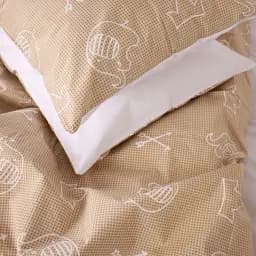 Наволочка MirSon Бязь 17-4830 Edward  60х60 см біло-бежева (2200009390920)