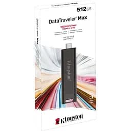 Флеш-накопичувач Kingston 512GB USB3.2 Gen 2 DataTraveler Max DTMAX/512GB (DTMAX/512GB) - мініатюра 3