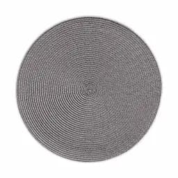 Серветка під посуд Kimya d-38 см, світло-сіра (12340)