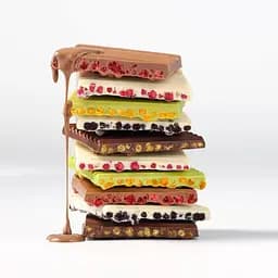 Блок шоколаду Spacefood Space Chocolate Crunch, 10*25 грам - Мікс - мініатюра 3