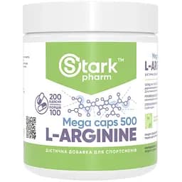 Дієтична добавка Stark Pharm L-Arginine 500 мг 200 капсул