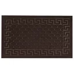 Килимок придверний Eco Fabric Луска без кромки коричневий 45 х 75 см (4575-003) - мініатюра 3