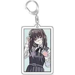 Брелок акриловый Человек бензопила Йор Chainsaw Man Yoru 5 см