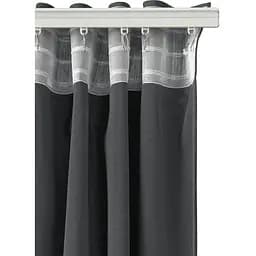 Штори на кухню та в кімнату Cosas Shadow 180х270 см 2 шт антрацит (Curtains_Graphite) - мініатюра 7