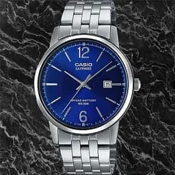 Чоловічий годинник Casio MTS-110D-2A Сріблястий ( AT1141-0044 ) - мініатюра 2