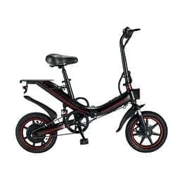 Складаний міський електровелосипед OUXI V5, 400Вт, 14", макс. швидкість 25 км/год, запас ходу 70 км, чорний - мініатюра 4