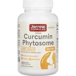 Фітосоми Куркуміну Jarrow Formulas Curcumin Phytosome Meriva 500 мг 120 капсул