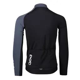 Велоджерсі Poc Essential Road Mid LS Jersey S Uranium Black/Sylvanite Grey (1033-PC 582108288SML1) - мініатюра 2