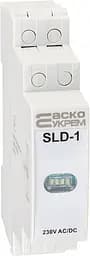 Сигнальний індикатор модульний SLD‑1 АСКО‑УКРЕМ (A0140030035) білий - мініатюра 3