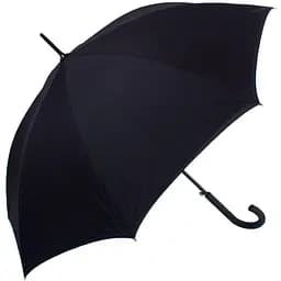 Женский зонт-трость полуавтомат Fulton 95 см черный