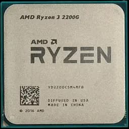 Процесор AMD Ryzen 3 2200G Socket AM4 (YD2200C5M4MFB) Б/В