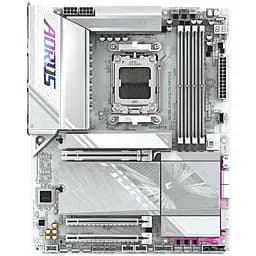 Материнская плата X870E A ELITE WF7 ICE sAM5 X870 4xDDR5 M.2 HDMI DP Wi-Fi ATX белый Gigabyte teh0018989