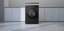 LG Пральна машина фронтальна, 9кг, 1400, A, 55см, - мініатюра 4