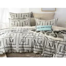 Комплект постільної білизни Ecotton 947-948 AB бязь полуторний (24108)