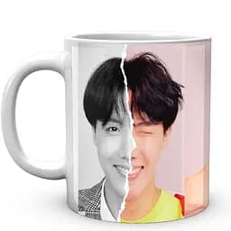 Кружка GeekLand Bangtan Boys Чон Хосок j-hope Пак Чимин BTS CP 04.466.310 330 мл белая