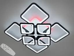 Стельова світлодіодна люстра смарт-світильник з пультом, 155 Вт