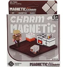 Детский магнитный конструктор Minecraft Bambi 9965 27 деталей